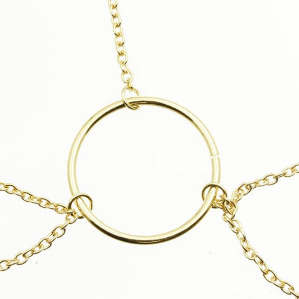 Metal Ring Link Body Chain - Picture 4 of 4